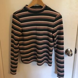American eagle striped long sleeve